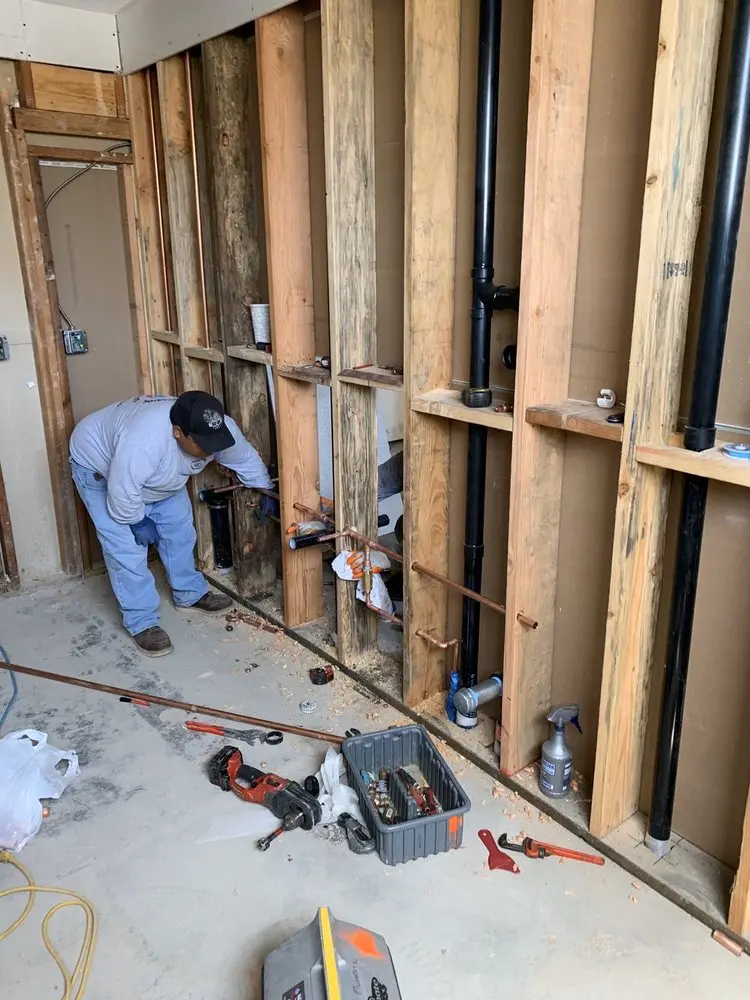 Commercial rough-in plumbing for Gas Line Repair in Shadow Wood